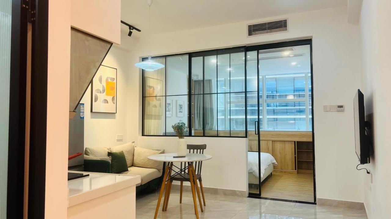 Shenzhen Duowei Luxury Apartment Chegongmiao Branch Exteriör bild