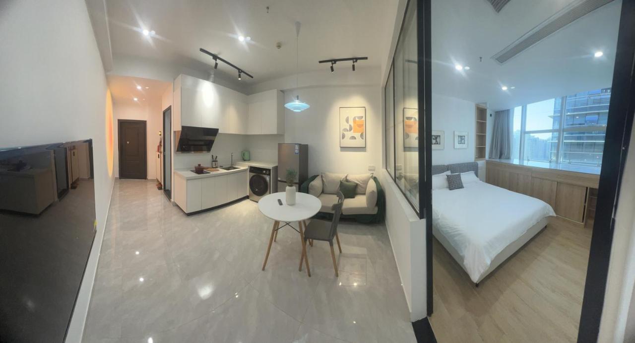 Shenzhen Duowei Luxury Apartment Chegongmiao Branch Exteriör bild