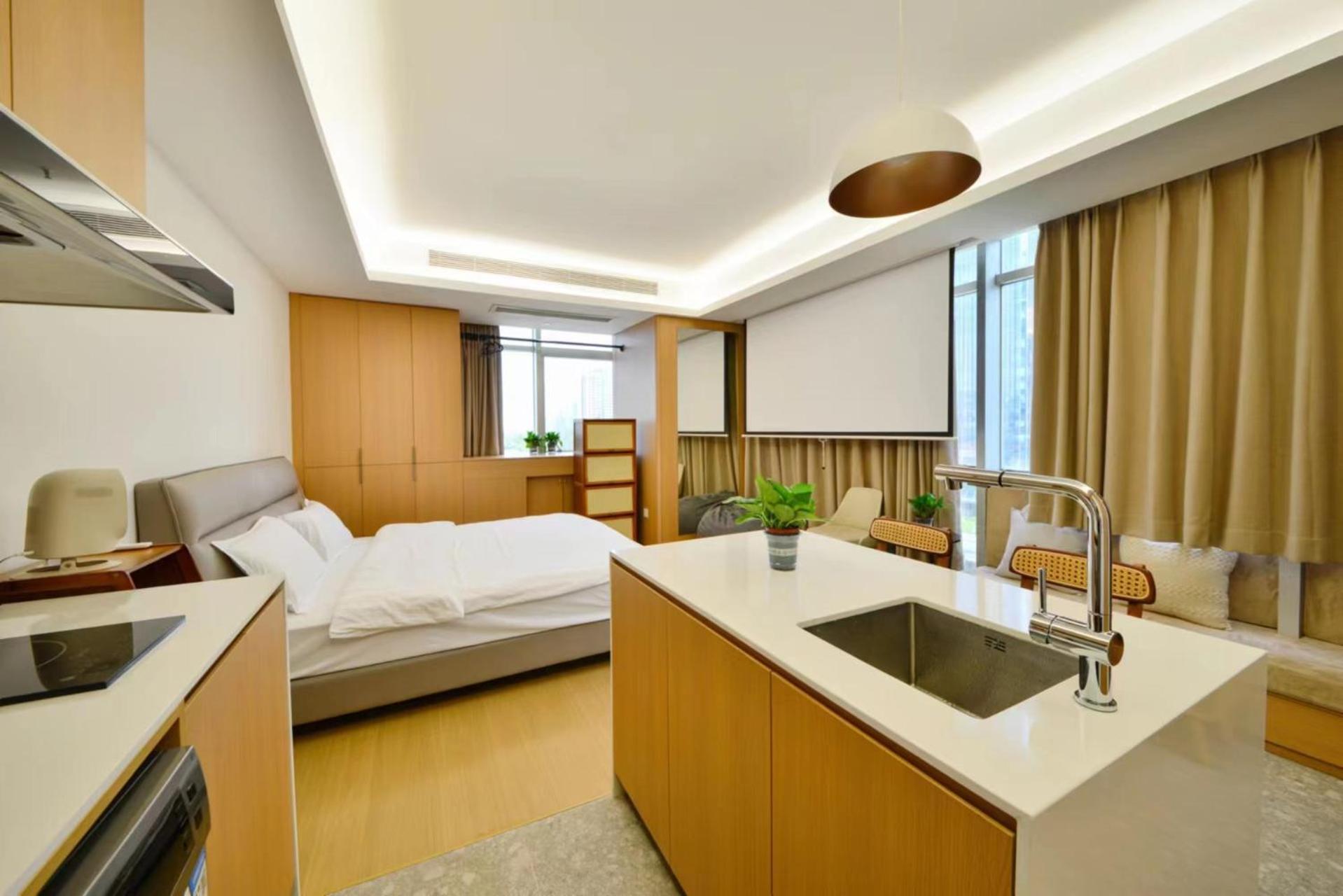 Shenzhen Duowei Luxury Apartment Chegongmiao Branch Exteriör bild