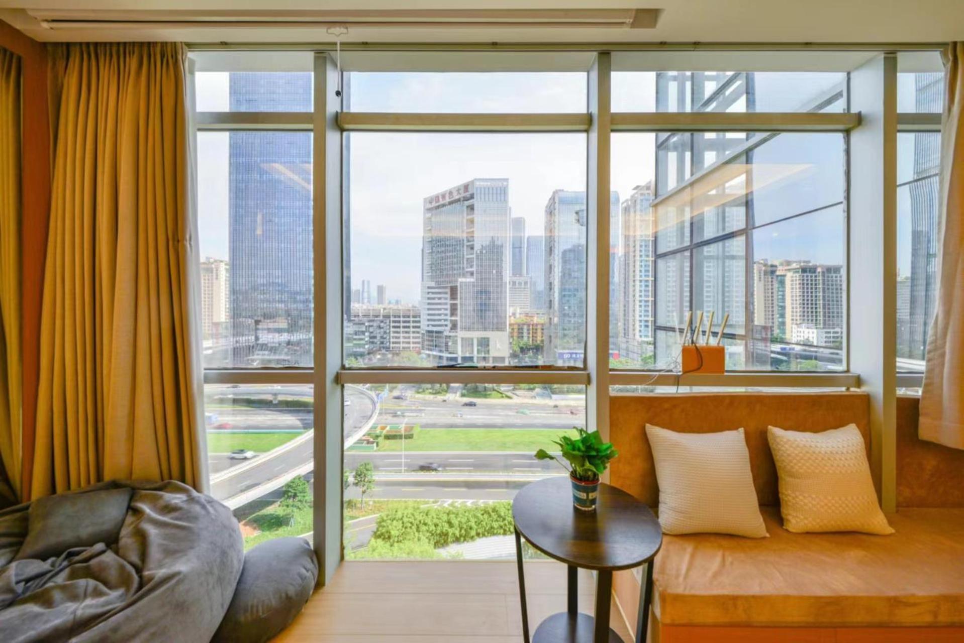 Shenzhen Duowei Luxury Apartment Chegongmiao Branch Exteriör bild