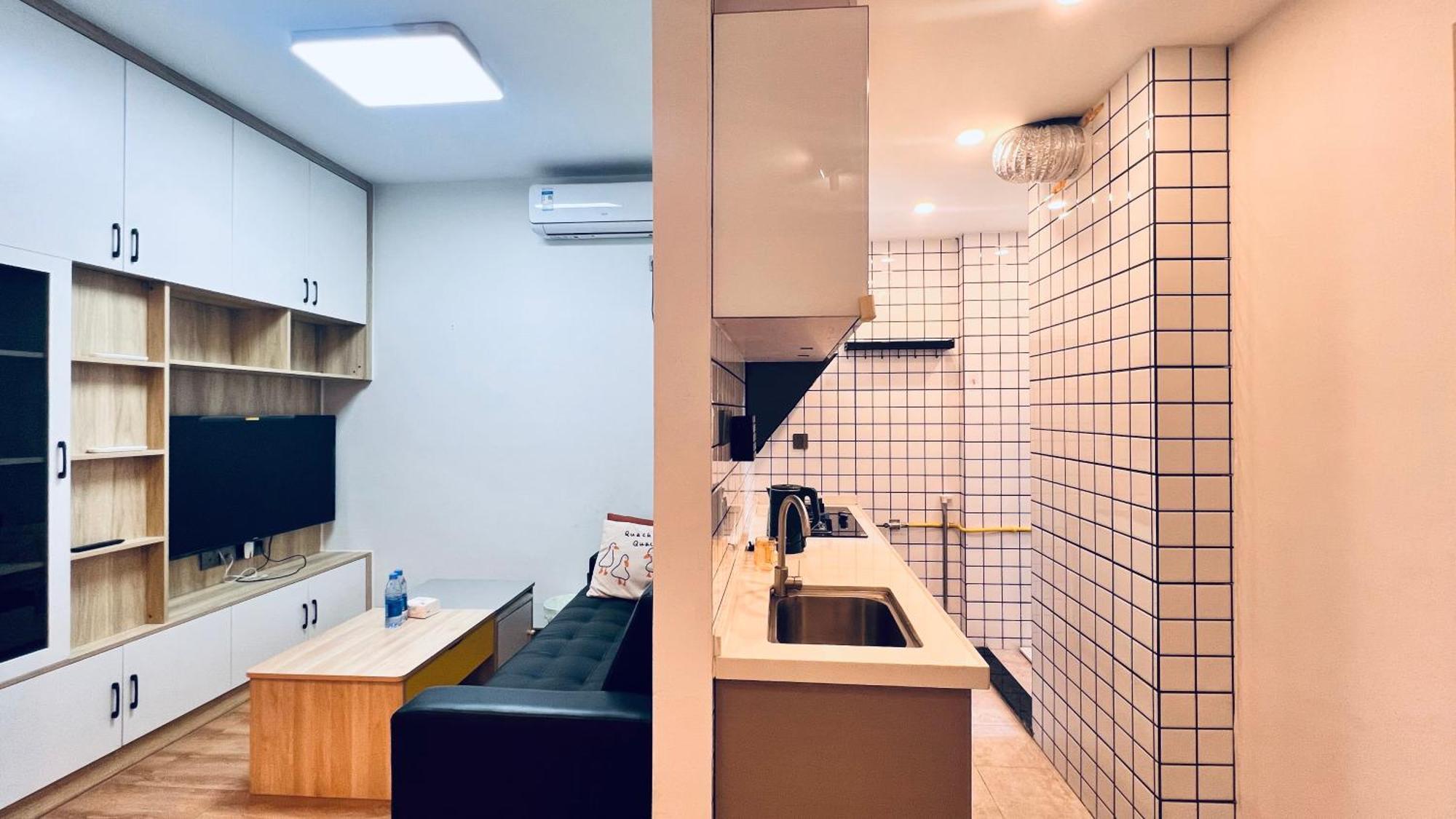 Shenzhen Duowei Luxury Apartment Chegongmiao Branch Exteriör bild
