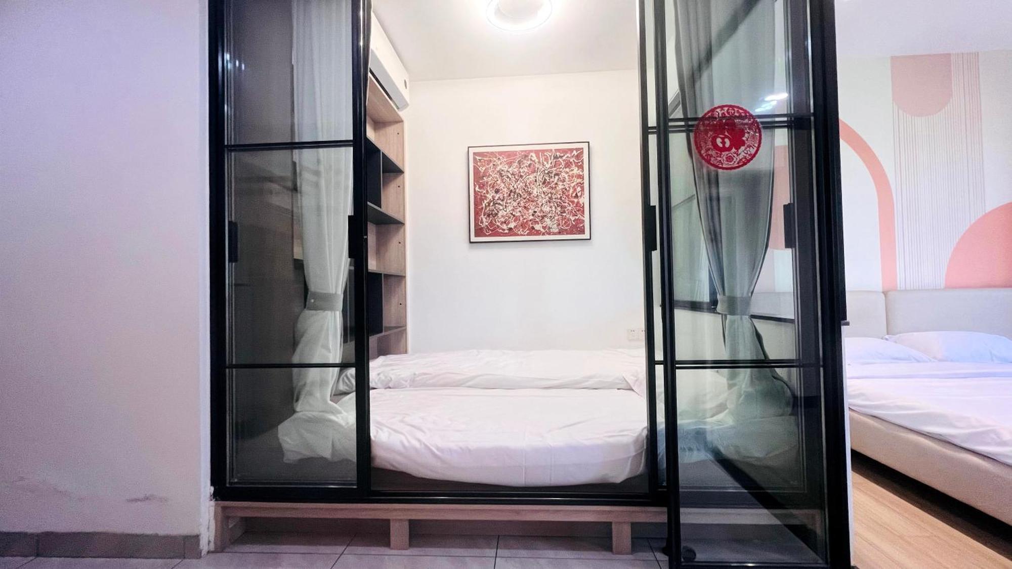 Shenzhen Duowei Luxury Apartment Chegongmiao Branch Exteriör bild