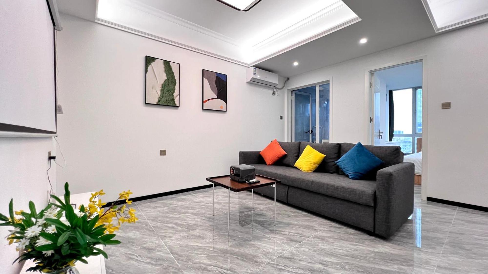Shenzhen Duowei Luxury Apartment Chegongmiao Branch Exteriör bild