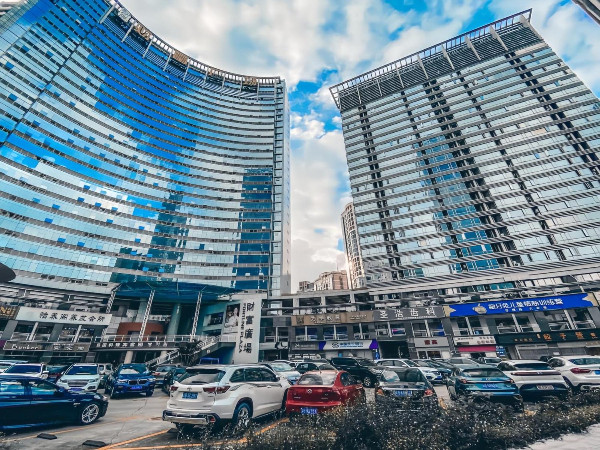Shenzhen Duowei Luxury Apartment Chegongmiao Branch Exteriör bild